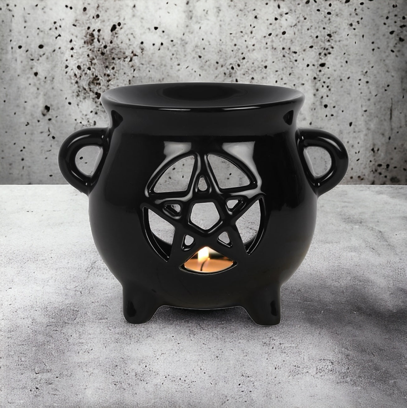 Pentagram Duftlampe Blank