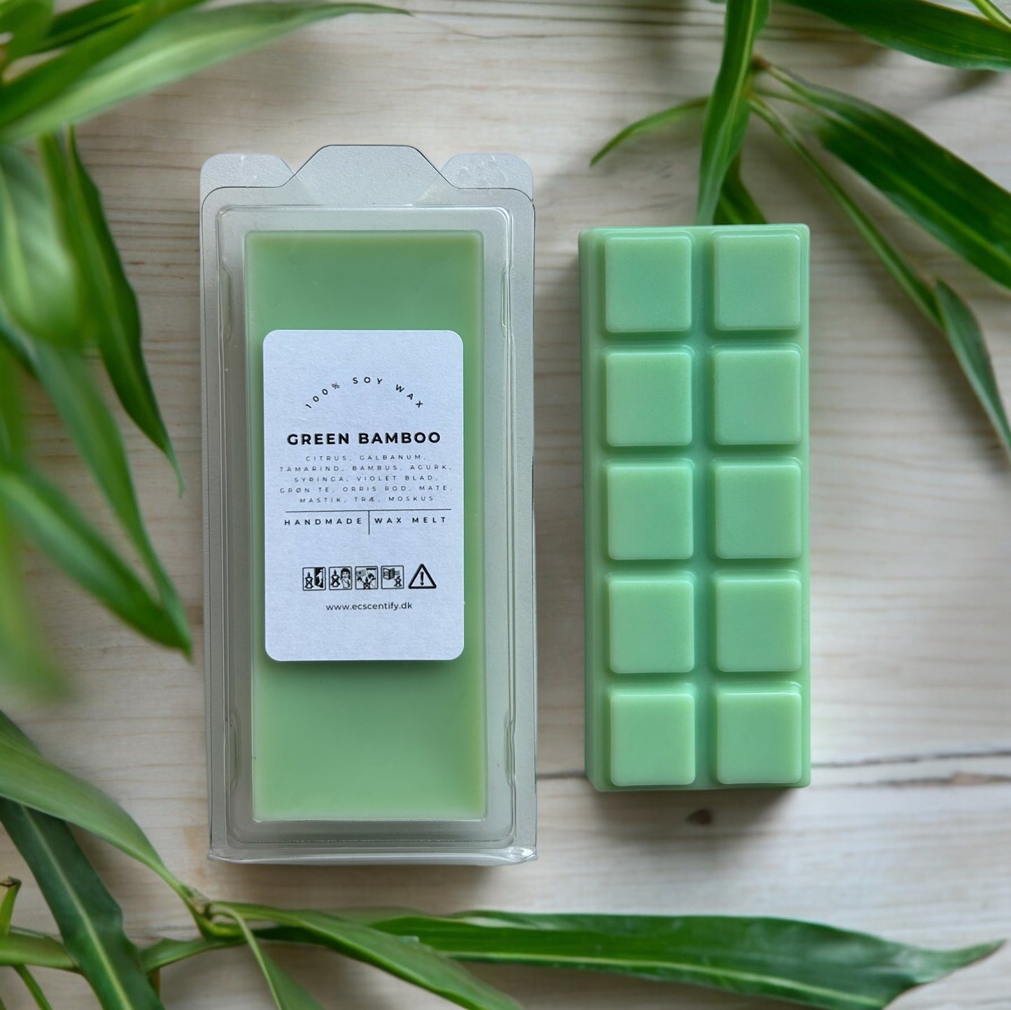 Green Bamboo Duftvoks