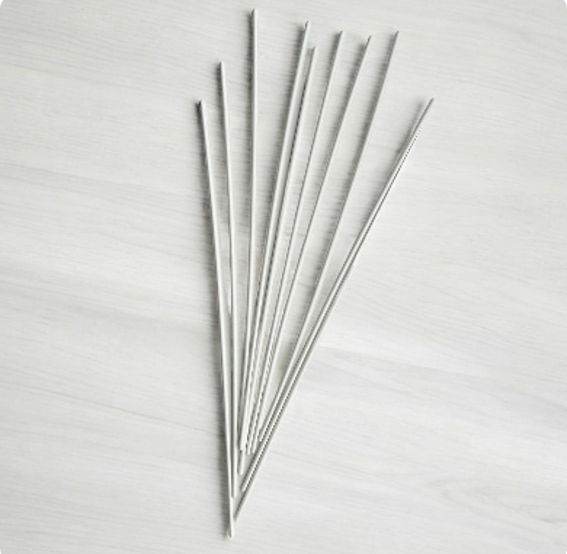 Ekstra Duftpinde, hvid - 10stk